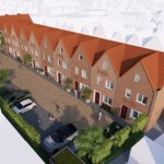 Artist impression Bokkingstraat woningen
